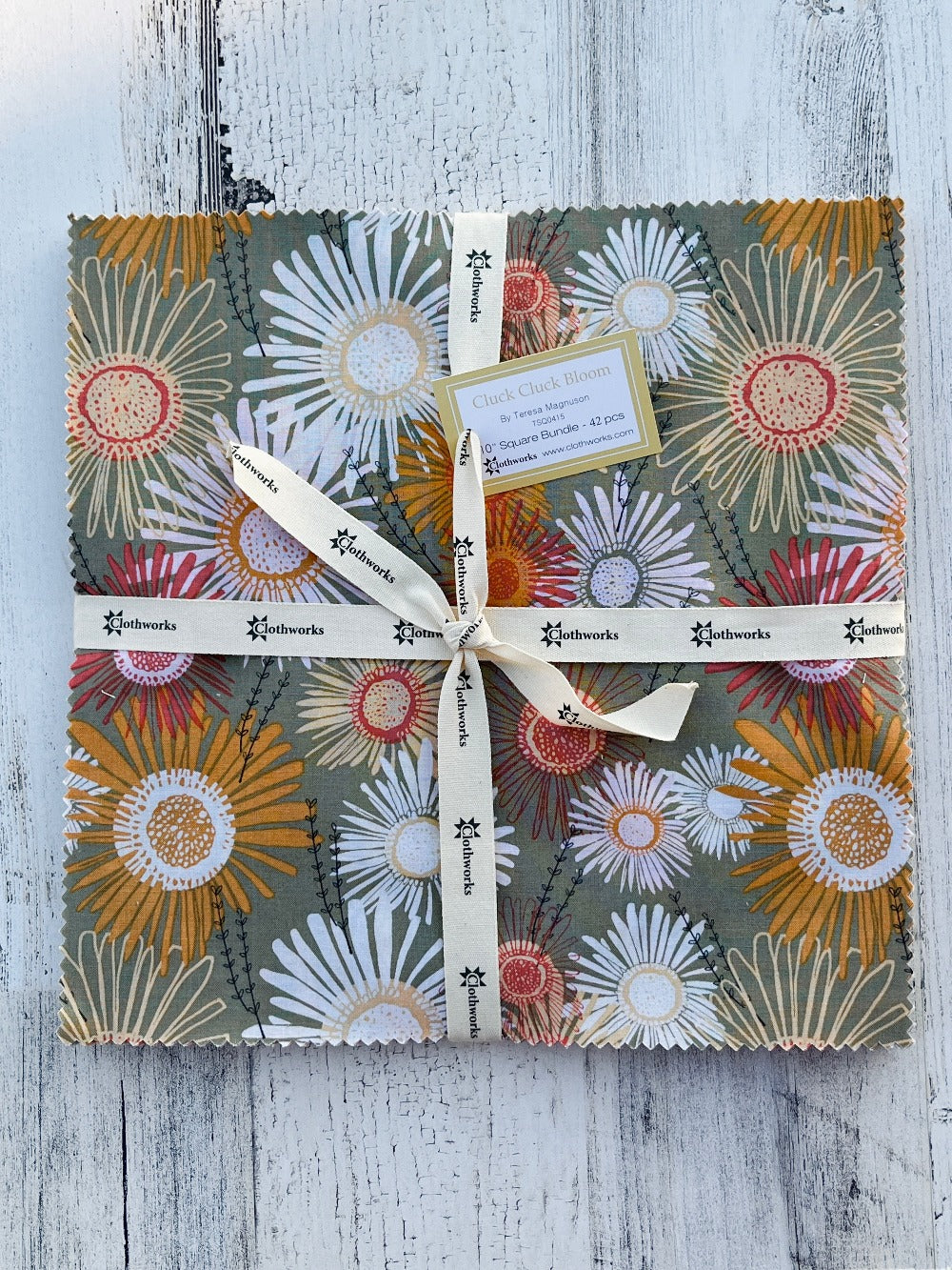 10" Squares Bundle - Cluck Cluck Bloom