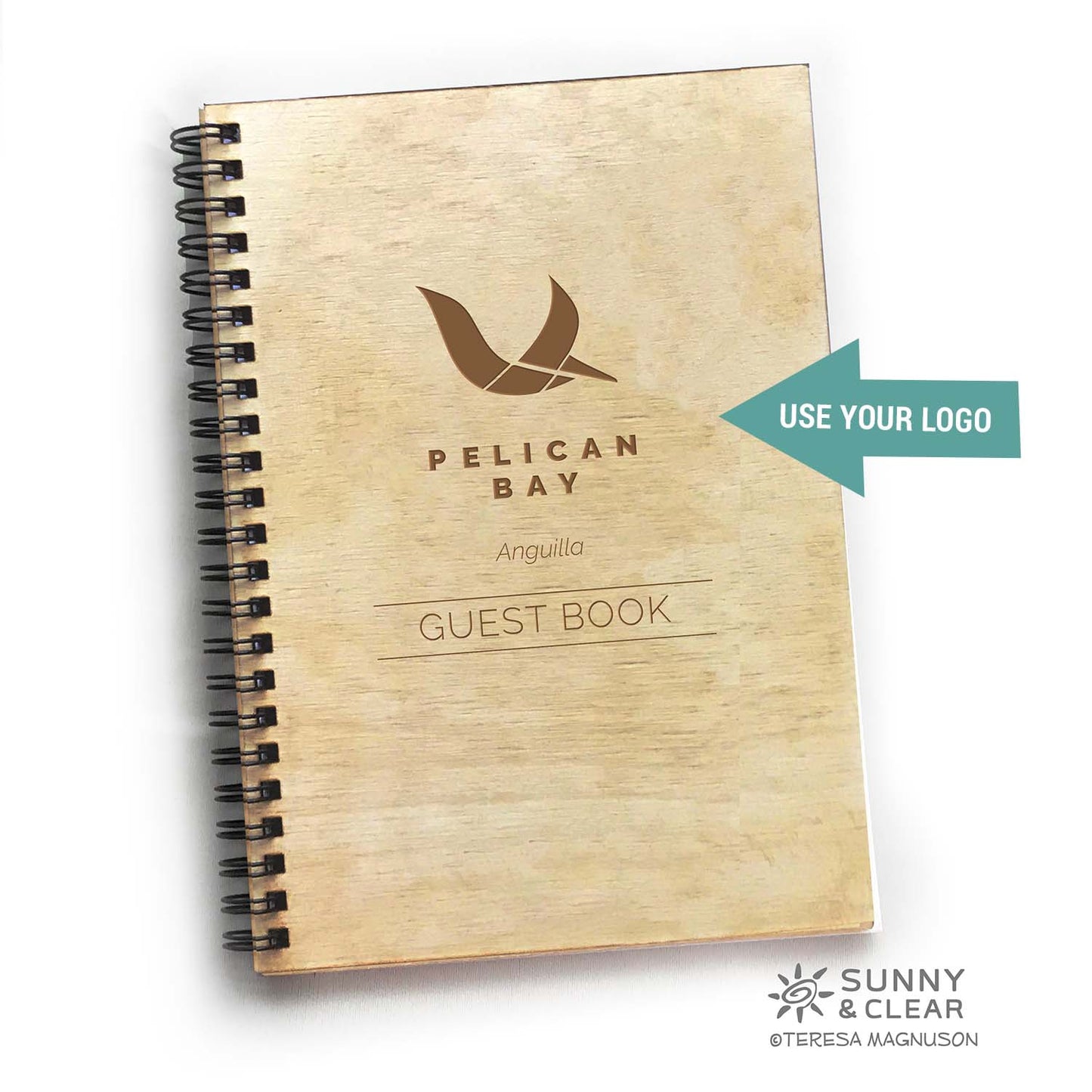 Custom Bundle, With Your Logo - Welcome Book Binder + Guest Book Set + Wifi Sign, AirBNB VRBO