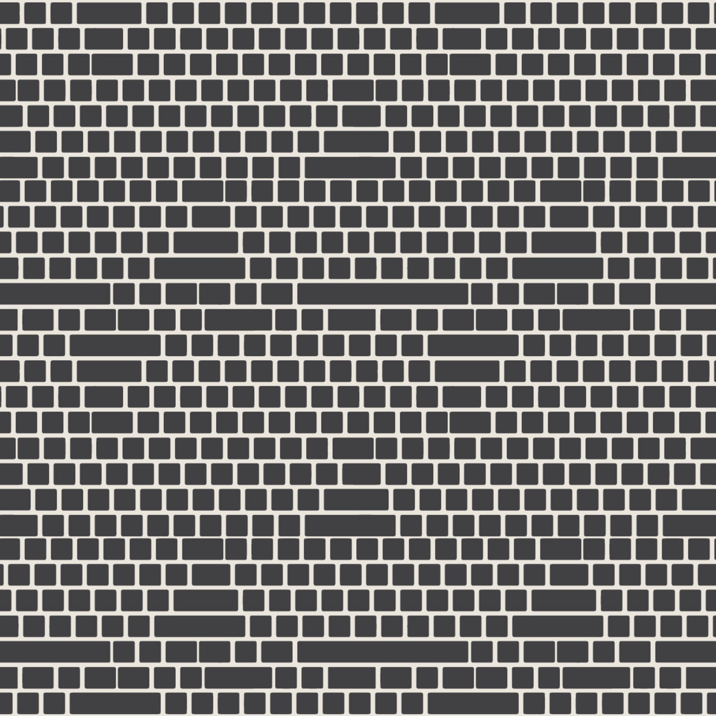 Keyboard Cats, Keyboard Dark Pewter, fabric by the half-yard