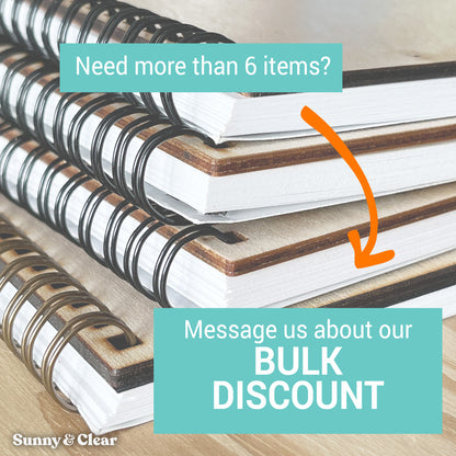 Chill Word Art Guest Book | Wood Cutout Typography Cabin & Airbnb Guestbook