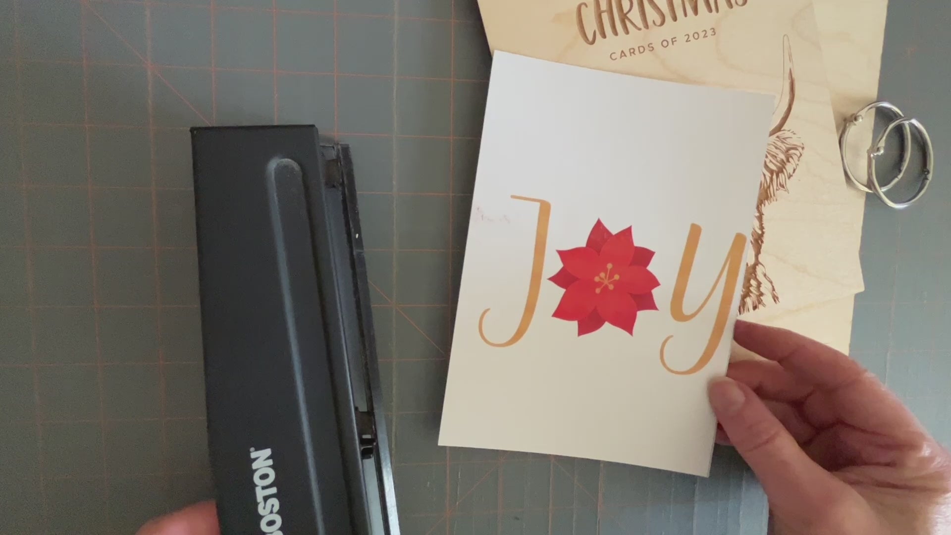 Christmas Card Binder, Card Keeper, Card Holder Book, Greeting Card Di – Sunny & Clear