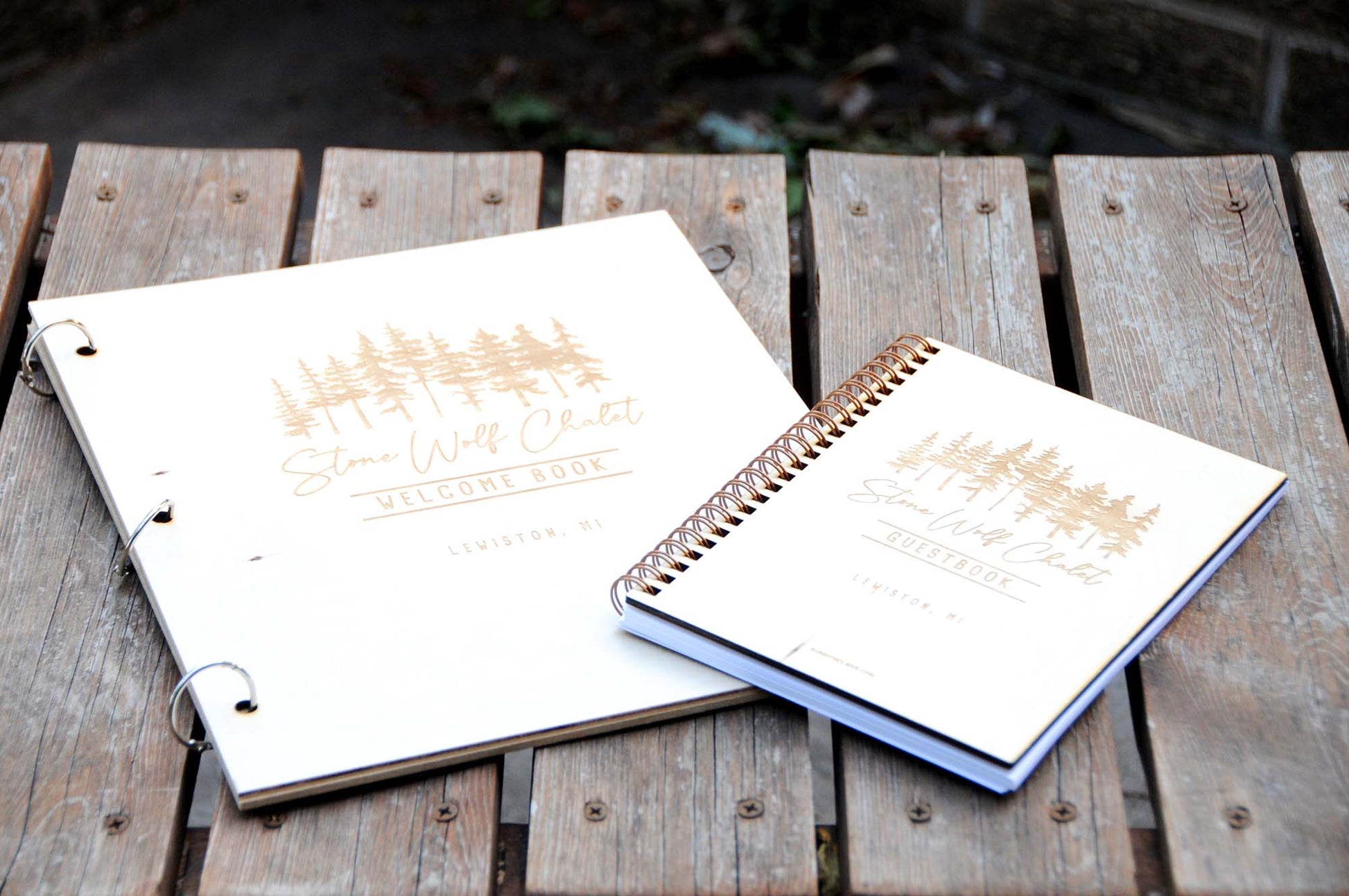 Cabin Guest Book: Sign in Book for Rustic Cottage Vacation Rental Home